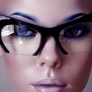 Chic Cat Eyes Glasses